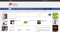 Desktop Screenshot of freedonations.org